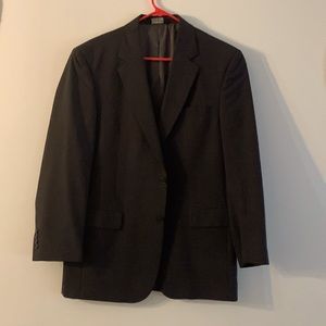 Black suit jacket